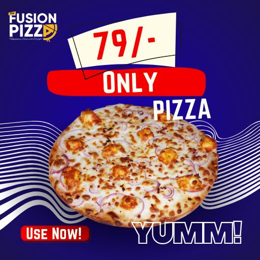 Paneer Onion Pizza @ Just 79/- only